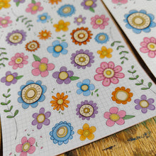 Load image into Gallery viewer, Spring flower stickers
