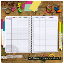 Load image into Gallery viewer, Personalised Teacher&#39;s Planner week to view 25/26 (UNDATED)
