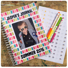 Load image into Gallery viewer, Kids Personalised Scrapbook/Journal
